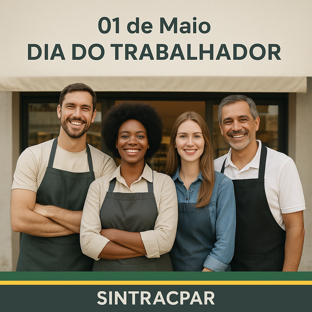 Mensagem do Presidente do SINTRACPAR: Para o dia do Trabalhor